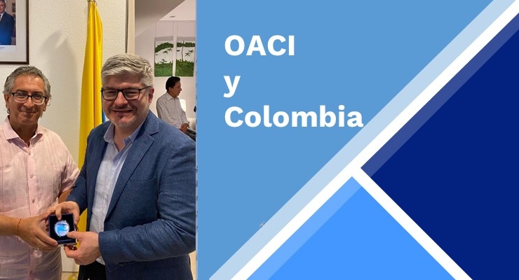 Diálogo entre del Secretario General de la OACI y el Embajador de Colombia en Singapur