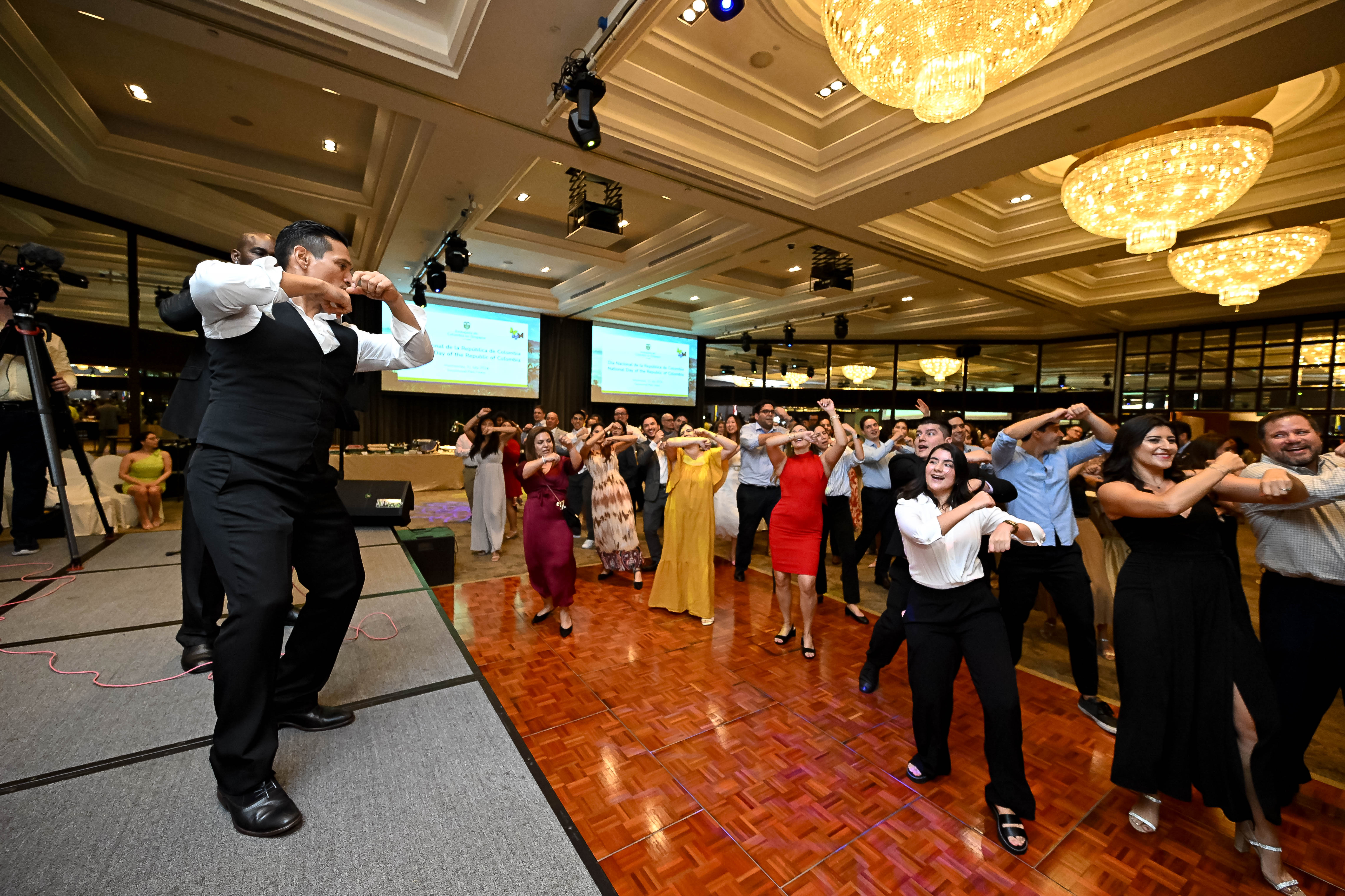 Celebración de Día Nacional de Colombia en Singapur