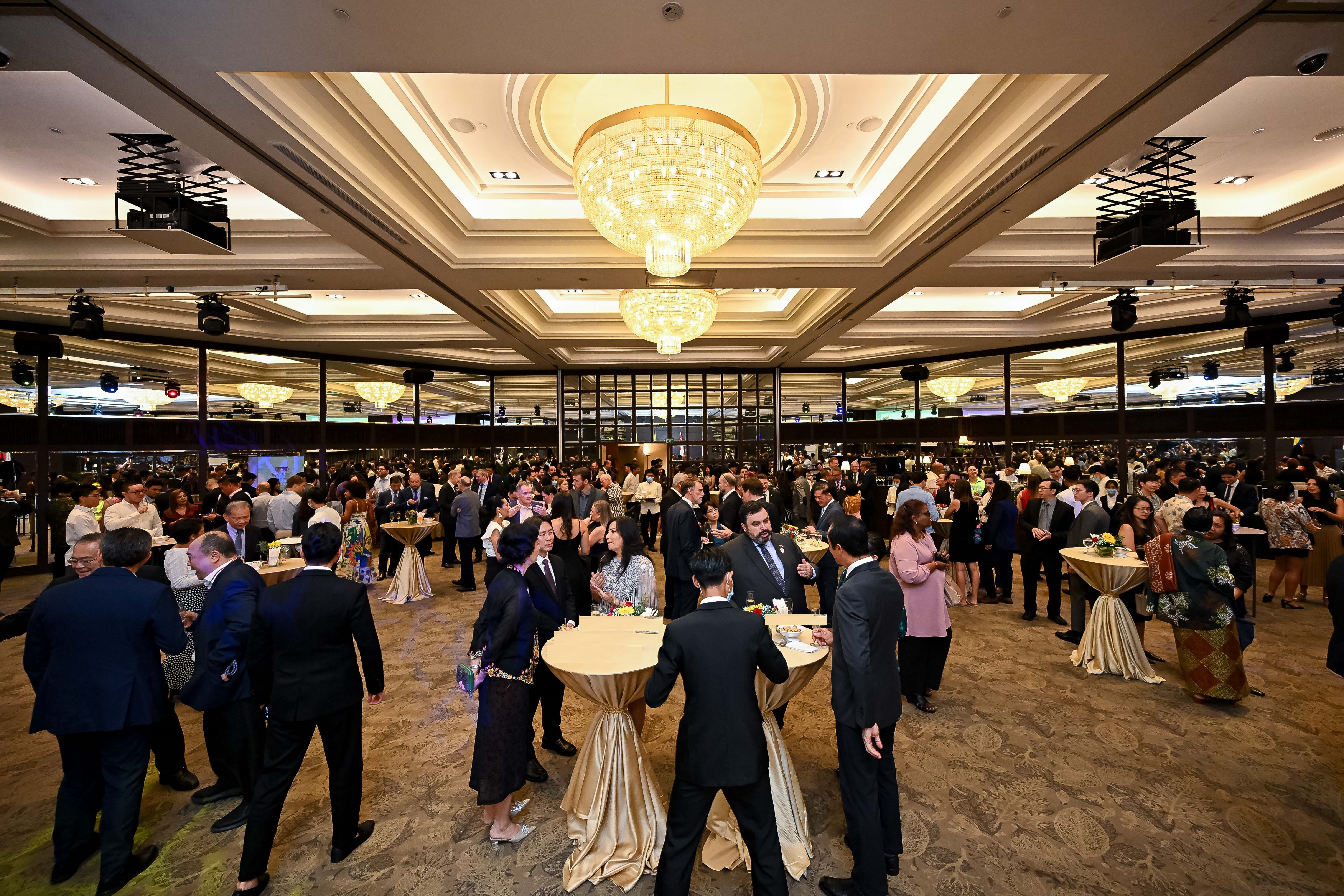 Celebración de Día Nacional de Colombia en Singapur