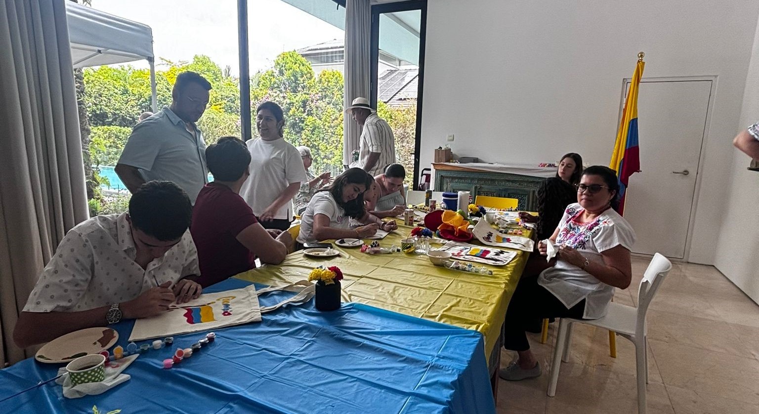 Conmemoración del Día del Migrante Colombiano en Singapur