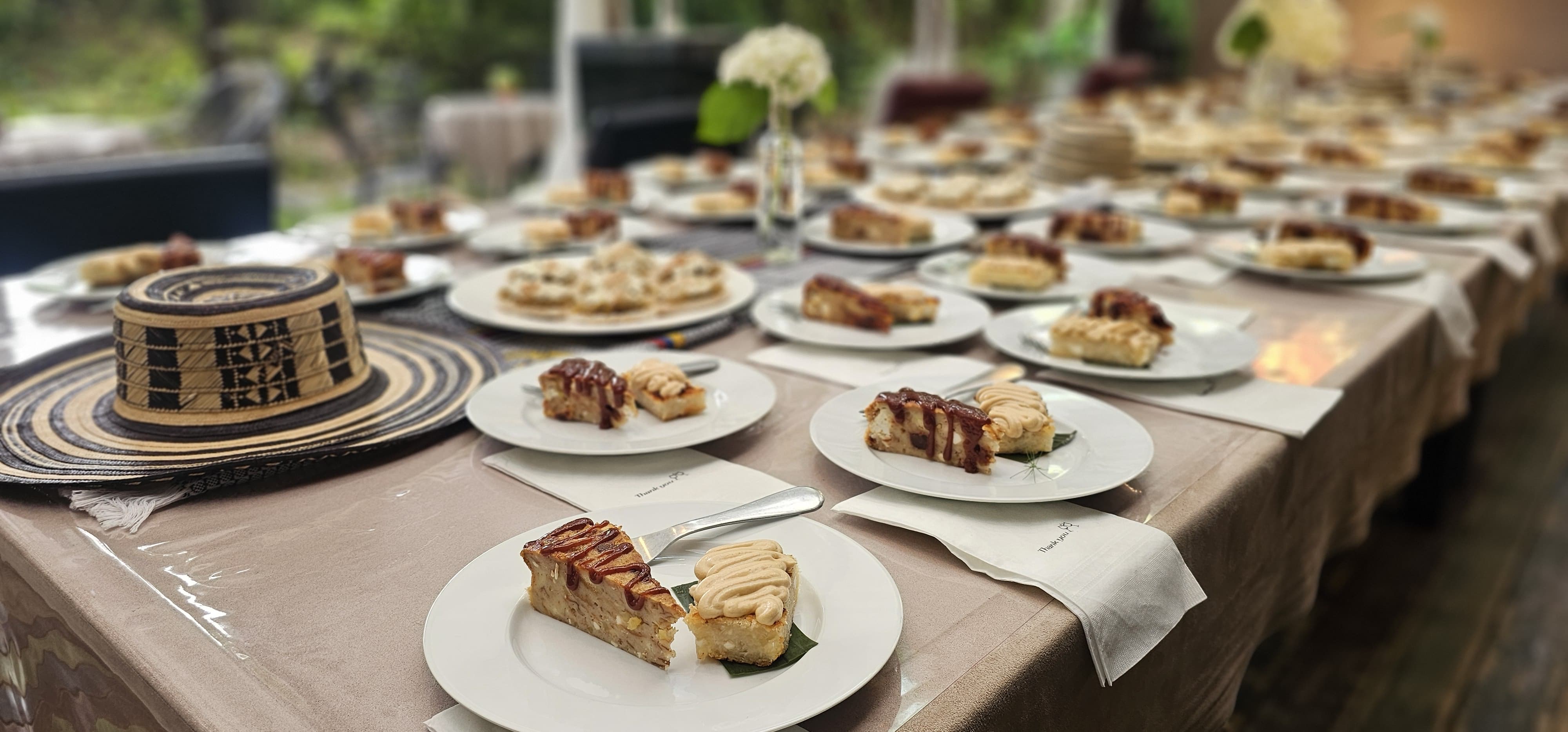 Postres colombianos evento “Gabeeyang Colombia Day: A Sweet Journey Through Colombian Traditions”