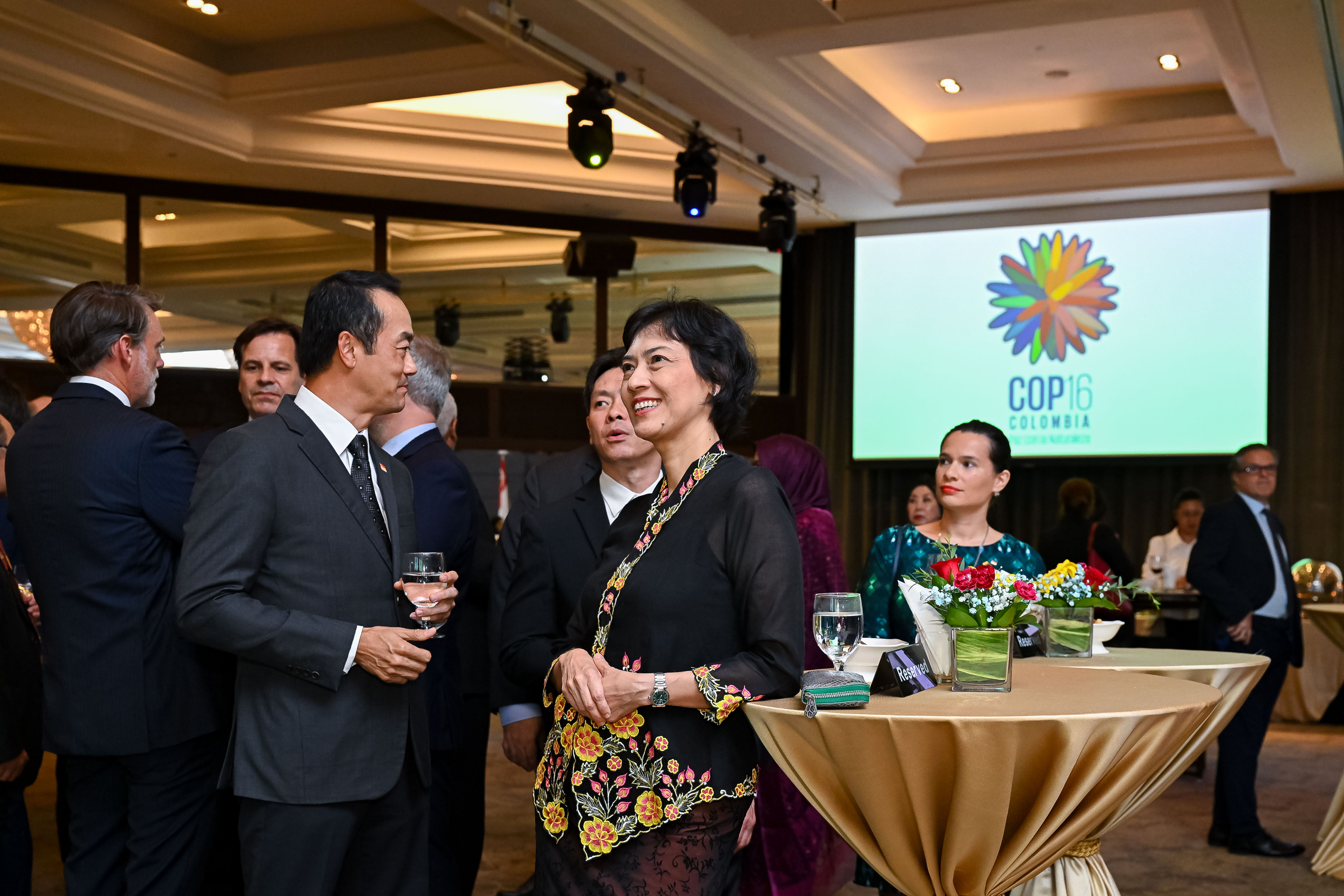 Celebración de Día Nacional de Colombia en Singapur