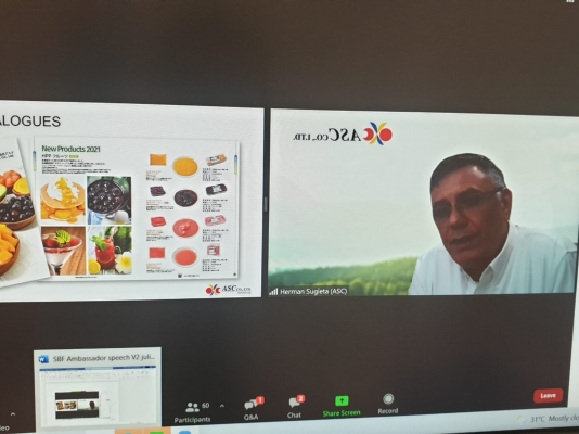 Seminario de negocios en línea “Deléitese en Colombia con cacao, café y frutas”