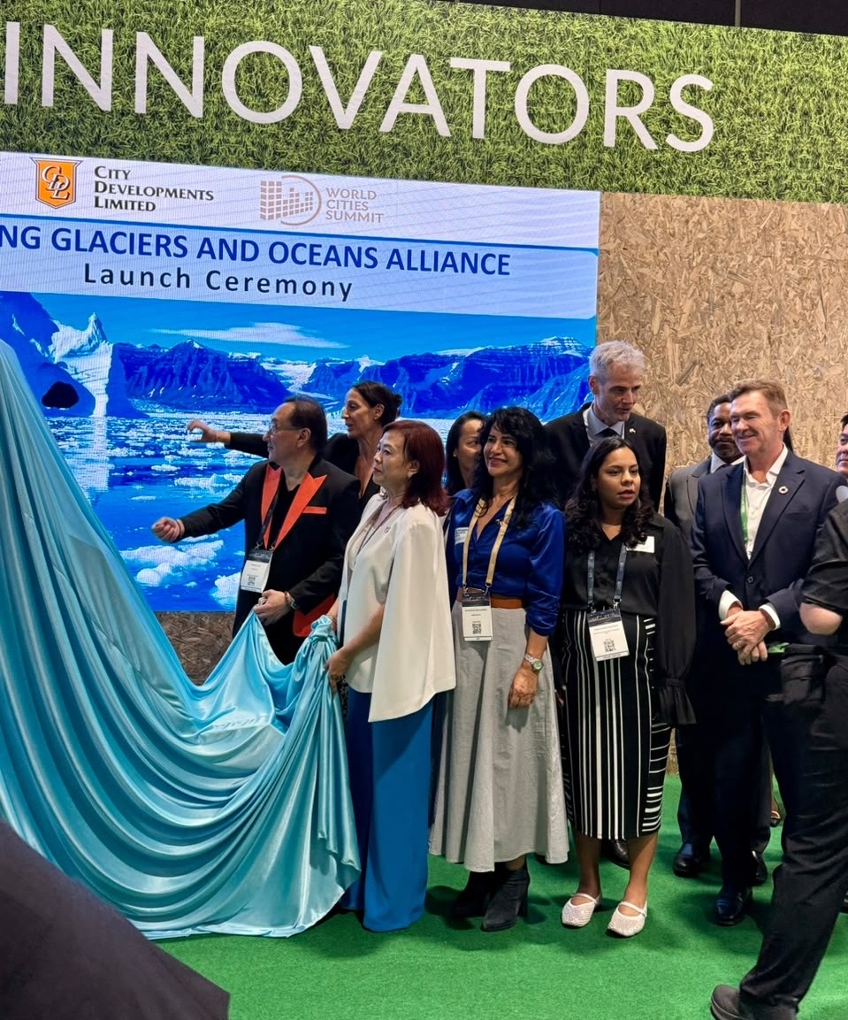 Lanzamiento de la “Alianza para la Conservación de Glaciares y Océanos” en Singapur