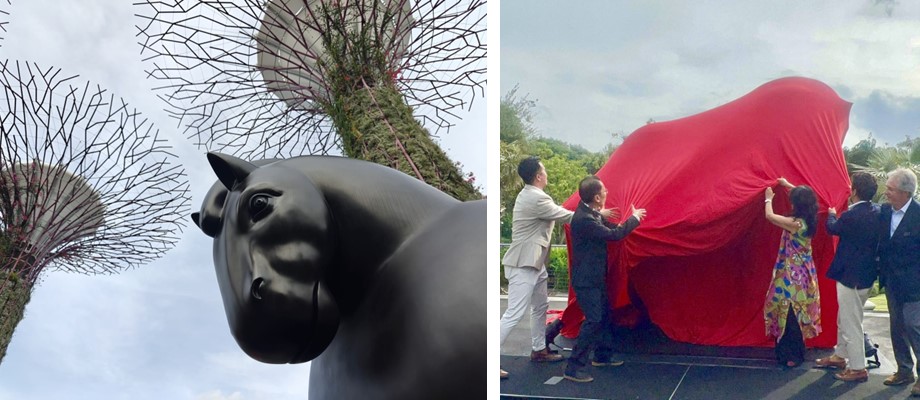 Se inaugura en Singapur la más grande exhibición de Fernando Botero