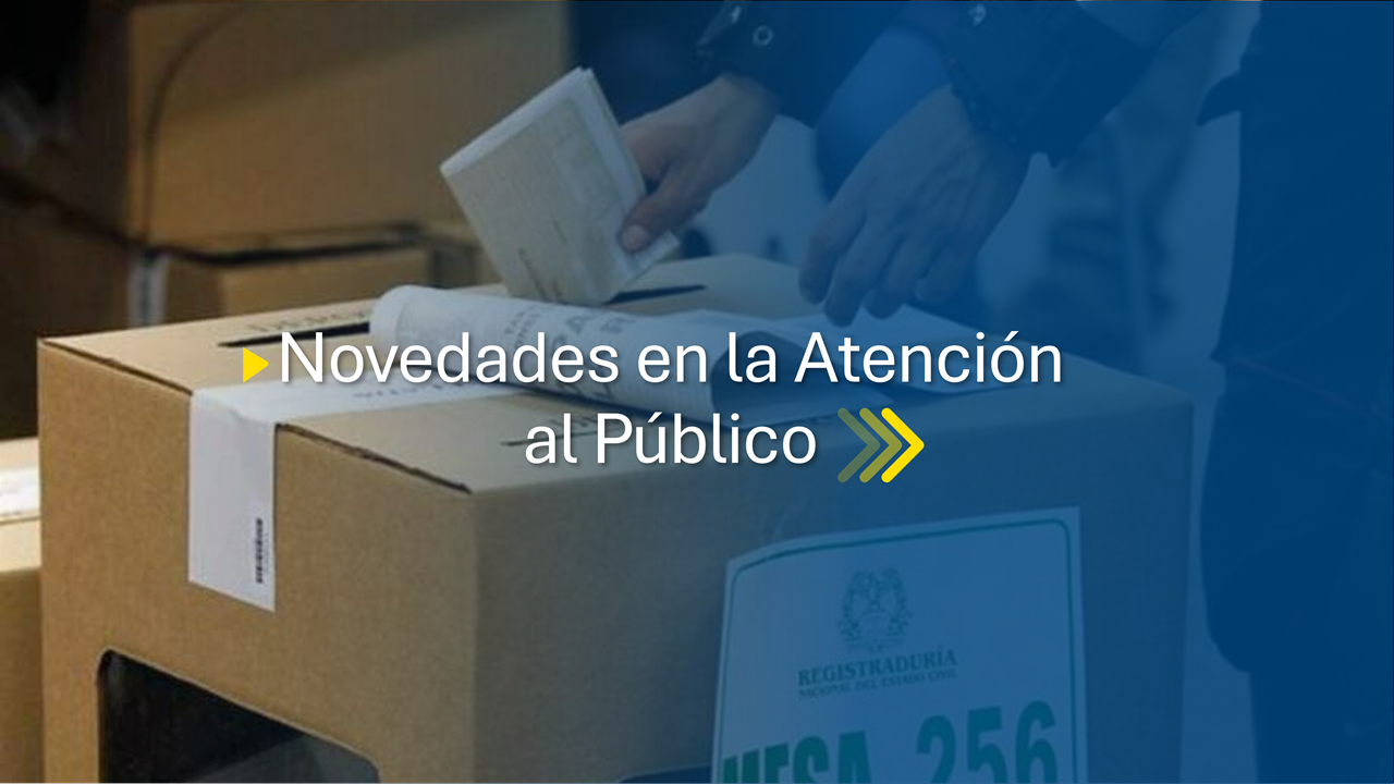 Suspensión de atención al público - Jornada del 1 de junio de 2026 