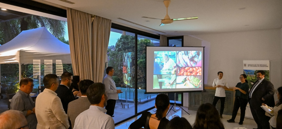 Sabores que Unen: Gira Gastronómica del Chef Alex Salgado en Singapur y Corea del Sur en el Marco de la Diplomacia Cultural de Colombia