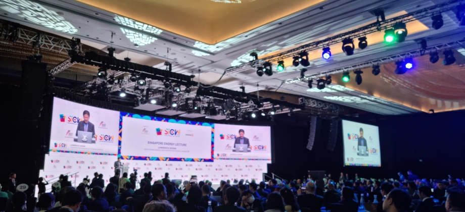 Colombia presente en la Semana Internacional de la Energía de Singapur