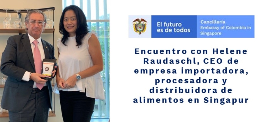 Encuentro con Helene Raudaschl, CEO de empresa importadora, procesadora y distribuidora de alimentos