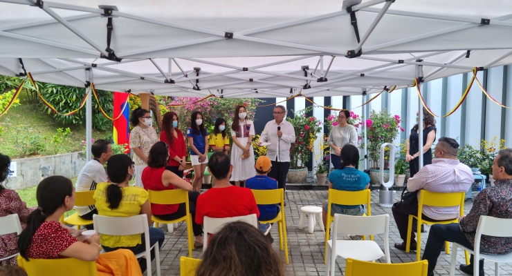 Los colombianos celebran el día de la independencia en Singapur